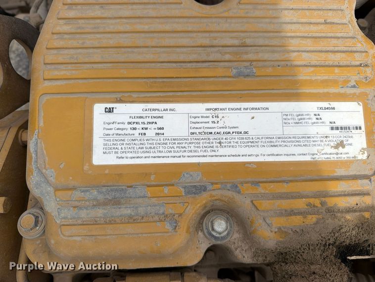 image for item EO8832 2014 Caterpillar 740B articulated haul truck