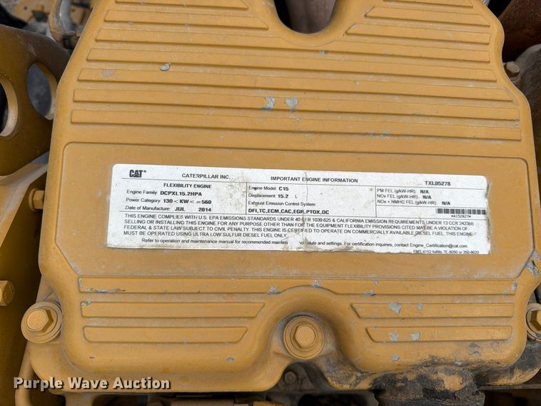 image for item EO8833 2014 Caterpillar 740B articulated haul truck