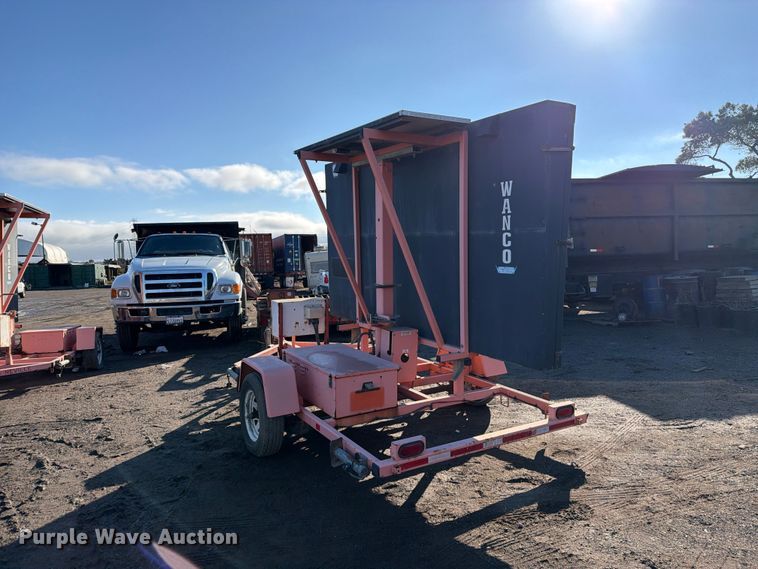 image for item EP3079 2007 Wanco WTLMB message board trailer