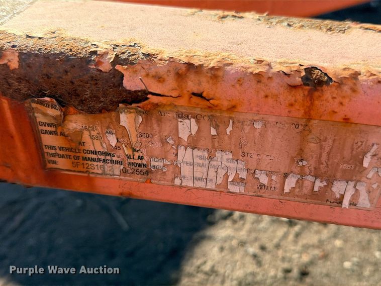 image for item EP3079 2007 Wanco WTLMB message board trailer