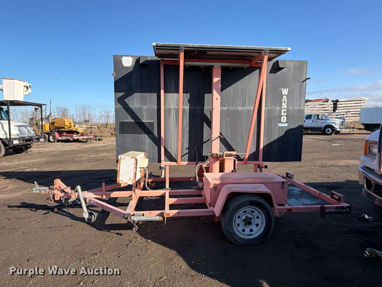 image for item EP3080 2007 Wanco WTIMB message board trailer