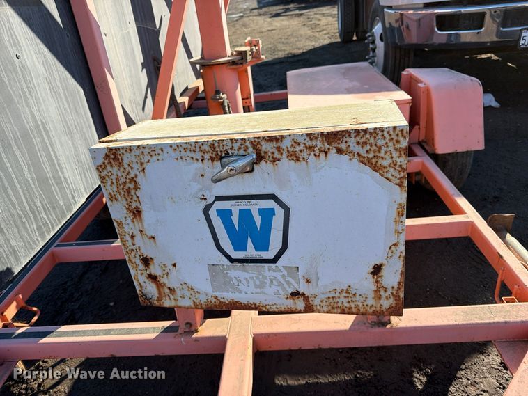 image for item EP3080 2007 Wanco WTIMB message board trailer