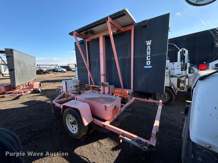 image for item EP3086 2007 Wanco WTLMB message board trailer