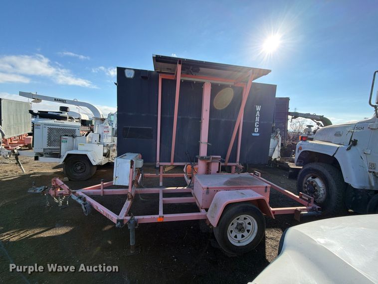 image for item EP3086 2007 Wanco WTLMB message board trailer