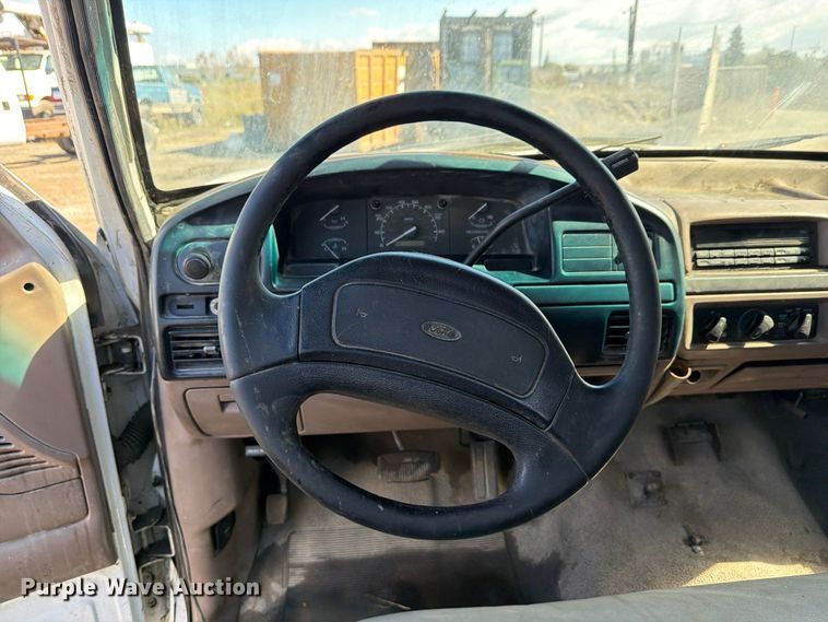 image for item EP3097 1996 Ford F250 utility bed pickup truck