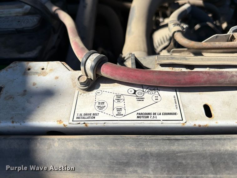 image for item EP3097 1996 Ford F250 utility bed pickup truck