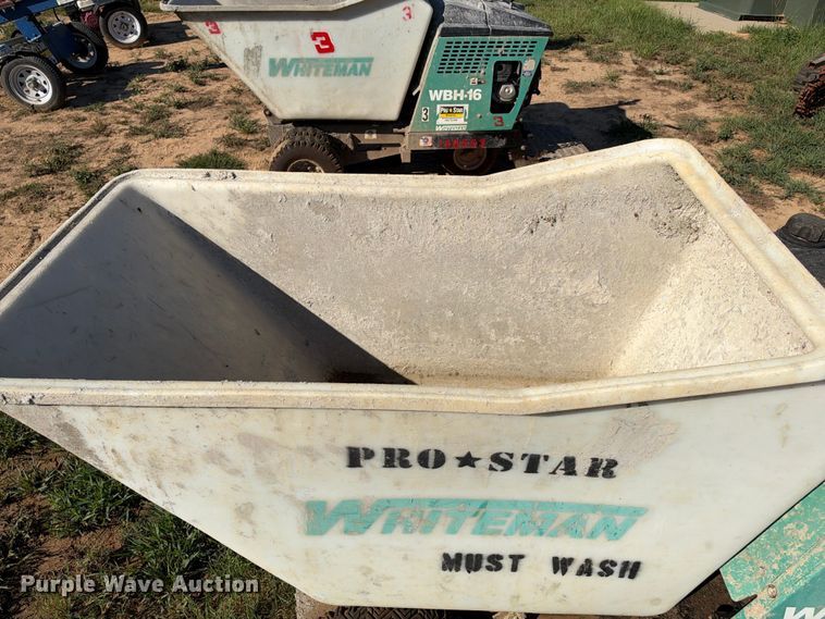 image for item ES8261 2020 Whiteman WBH-16F concrete buggy