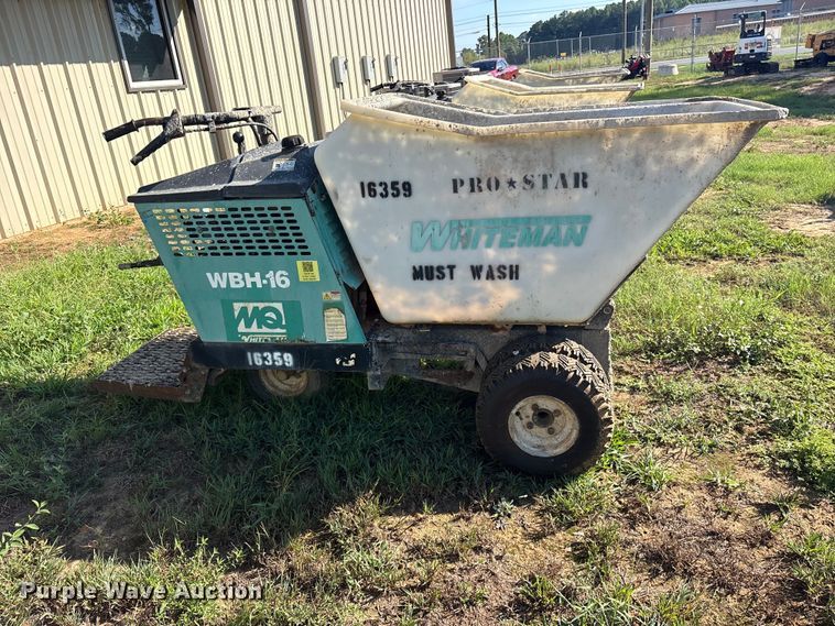 image for item ES8262 2018 Whiteman WBH-16 concrete buggy