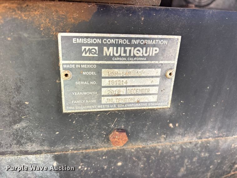 image for item ES8262 2018 Whiteman WBH-16 concrete buggy