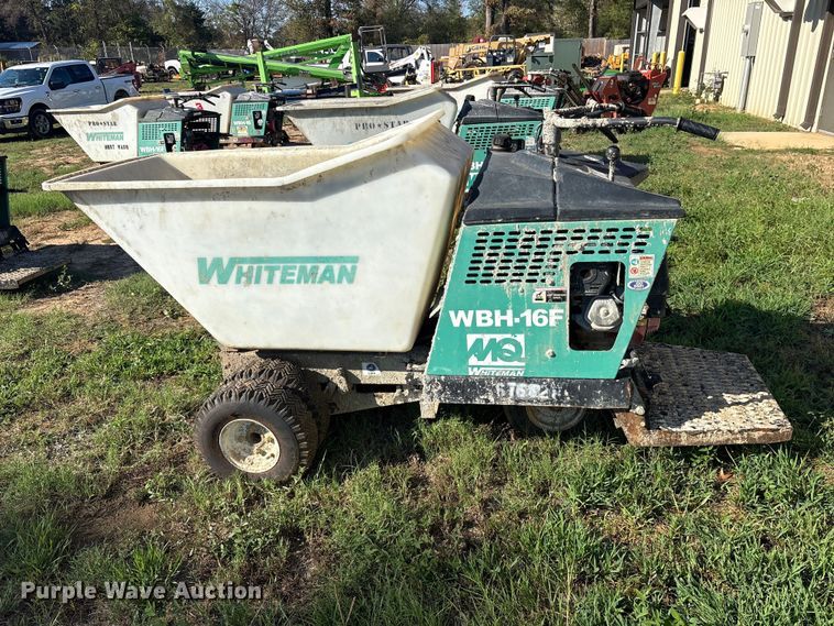 image for item ES8264 2020 Whiteman WBH-16 concrete buggy