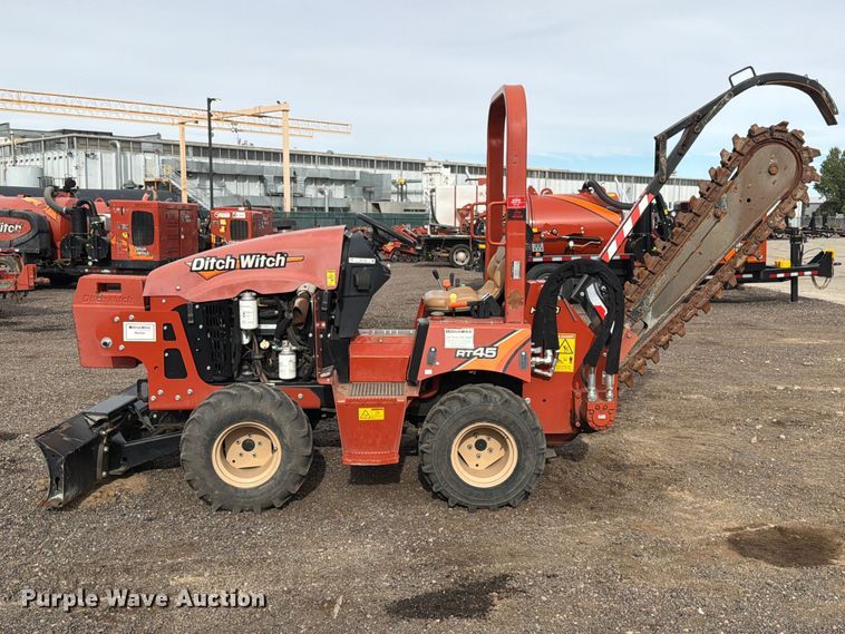 image for item EW1193 2019 Ditch Witch RT45 trencher