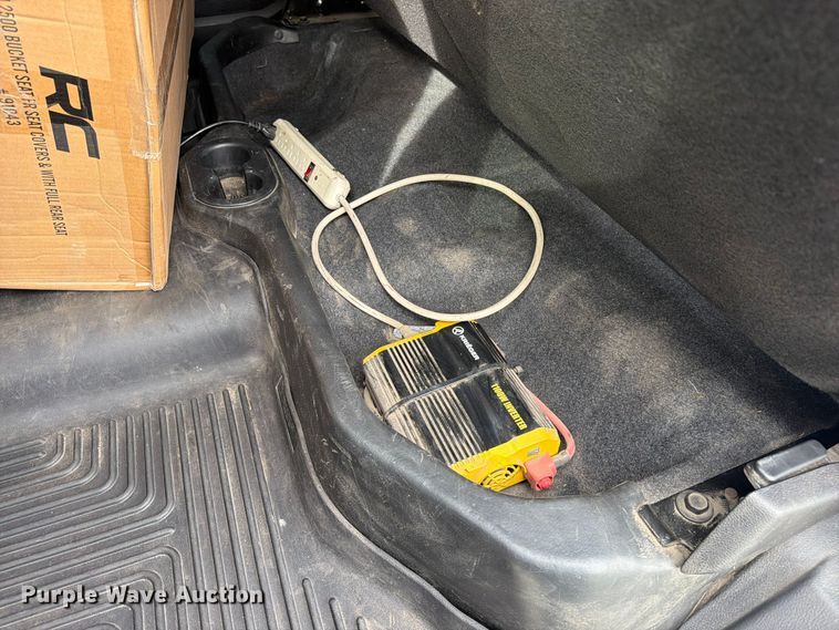 image for item EW1194 2020 RAM 3500 Crew Cab flatbed pickup truck