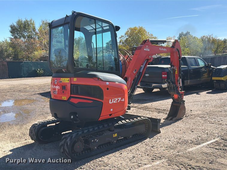 image for item EW1203 2013 Kubota U27-4 mini excavator