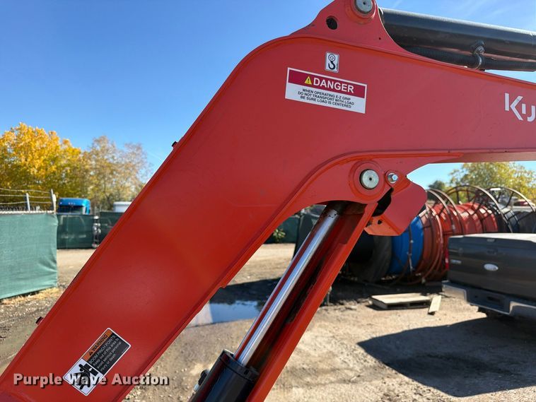 image for item EW1203 2013 Kubota U27-4 mini excavator