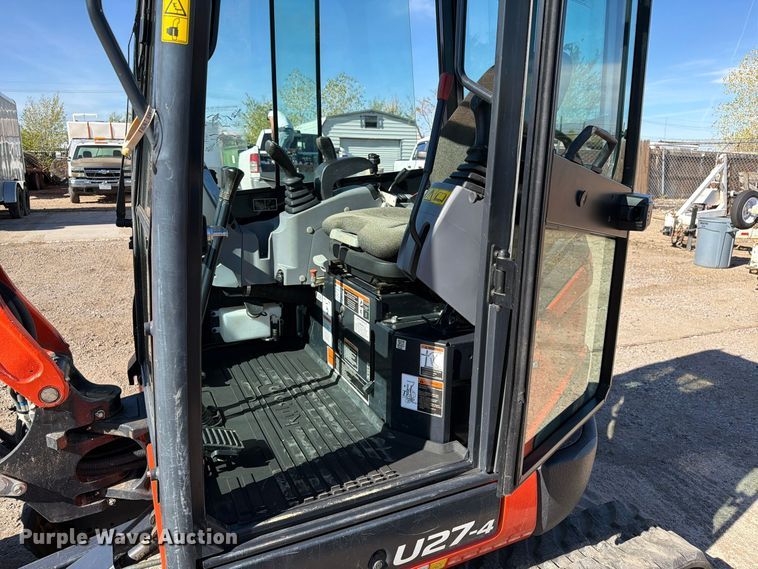 image for item EW1203 2013 Kubota U27-4 mini excavator