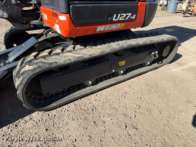 image for item EW1203 2013 Kubota U27-4 mini excavator