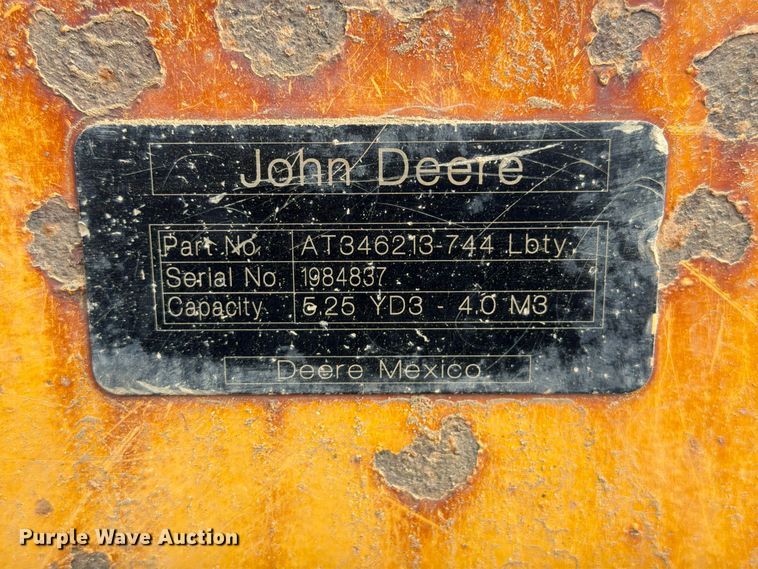 image for item EW2325 2014 John Deere 744K wheel loader