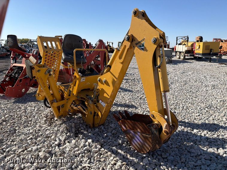 image for item EX4643 2018 Vermeer B550 backhoe attachment