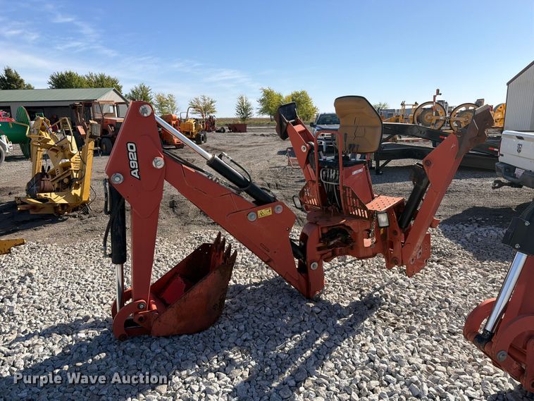 image for item EX4645 2015 Ditch Witch A920 backhoe attachment