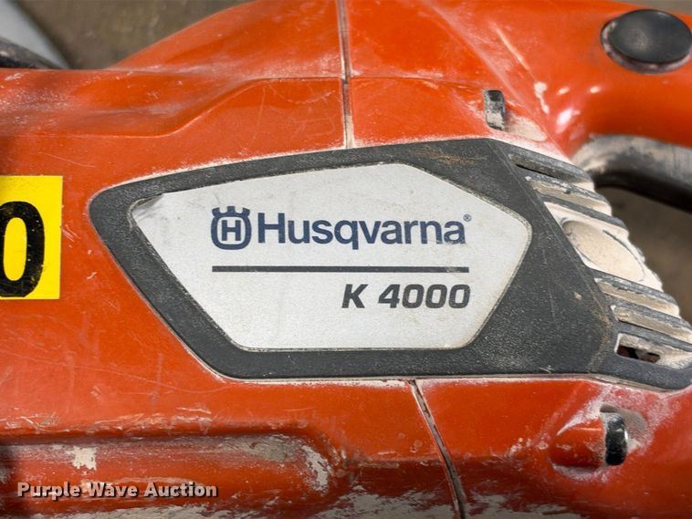 image for item FC0474 Husqvarna K 4000 concrete saw