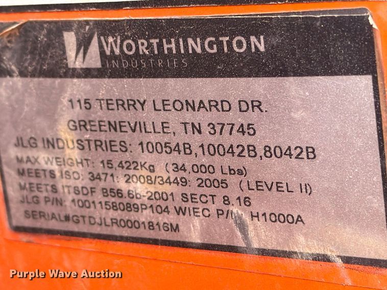image for item FC0480 2016 Skytrak 6036T4F Telehandler