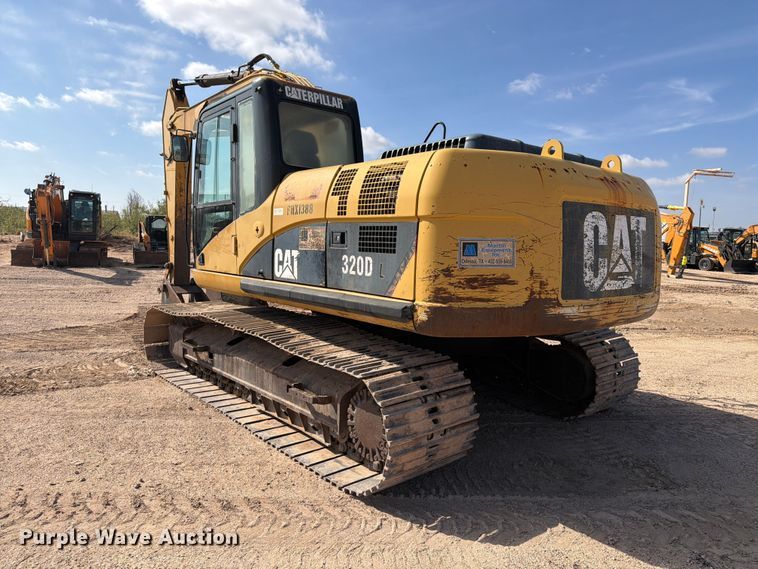 image for item FC0485 2007 Caterpillar 320D excavator