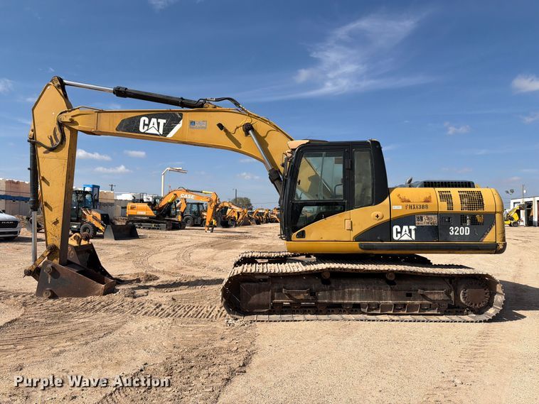image for item FC0485 2007 Caterpillar 320D excavator