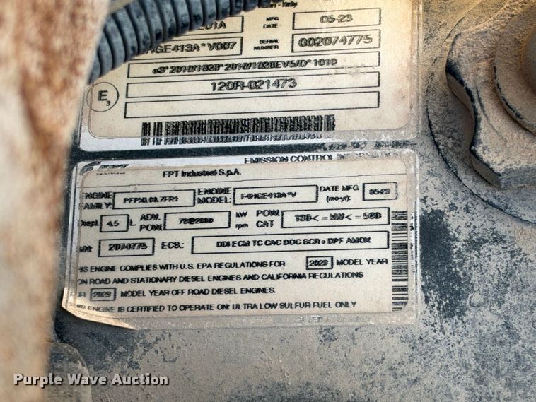 image for item FC0489 2023 Case CX140E Excavator