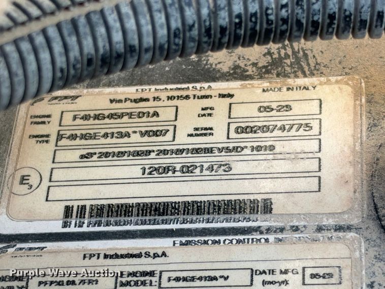 image for item FC0489 2023 Case CX140E Excavator