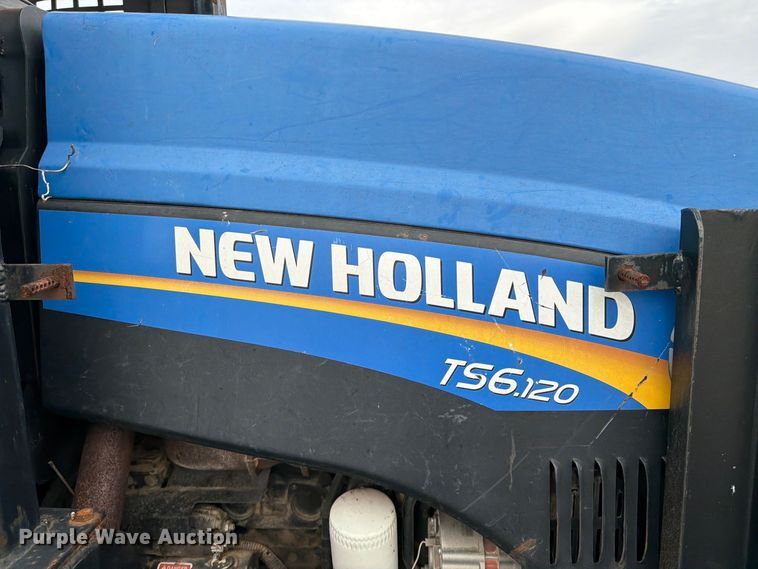 image for item FG0848 2013 New Holland TS6.120 MFWD tractor
