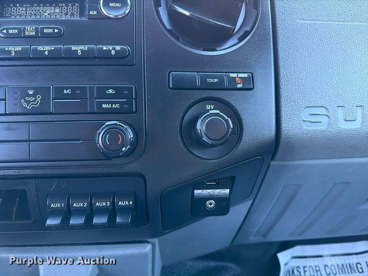 2012 Ford F350 SUPER DUTY