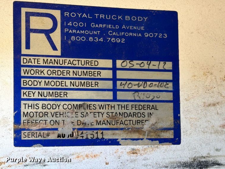 2012 Ford F350 SUPER DUTY