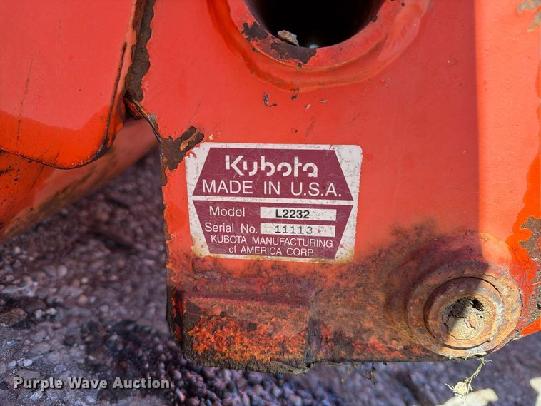 image for item FG3061 Kubota L4330D MFWD tractor