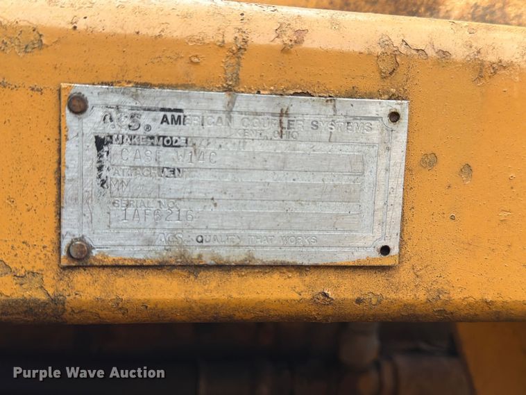 image for item FJ2073 Case W14C wheel loader