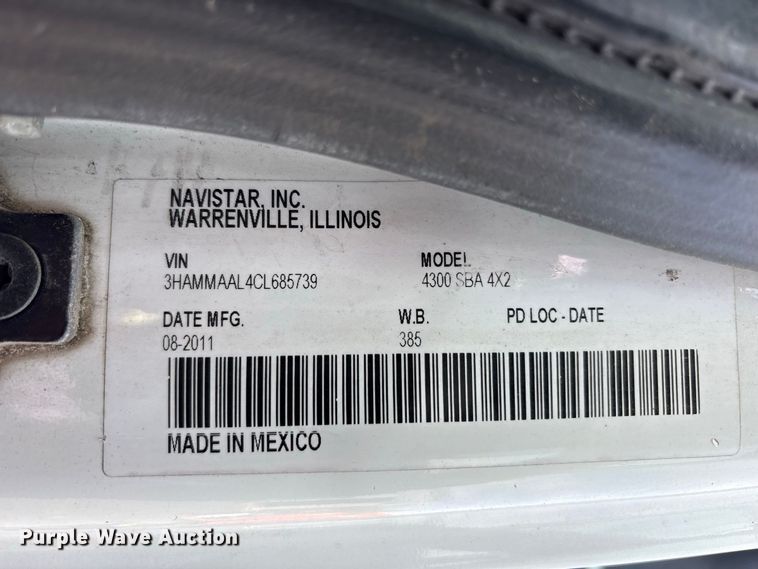 image for item FK2170 2012 International 4300 utility / service truck