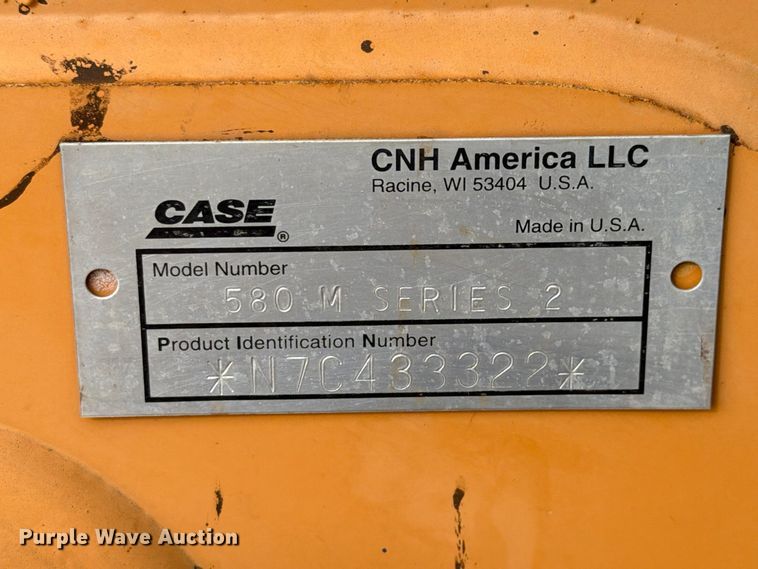 image for item FK4206 2007 Case 580M 