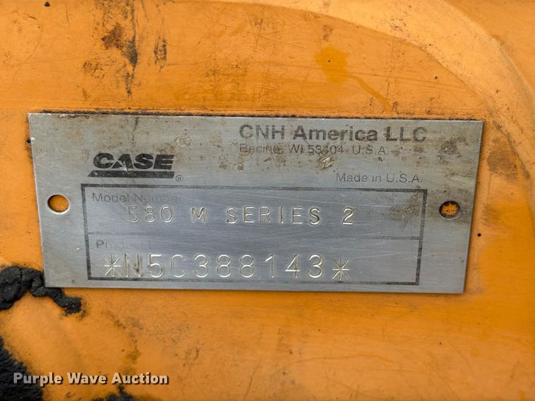 image for item FK4207 2005 Case 580M backhoe