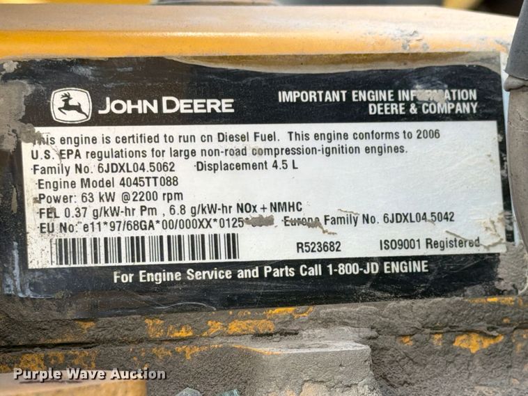 image for item FK4208 2006 John Deere 310G backhoe