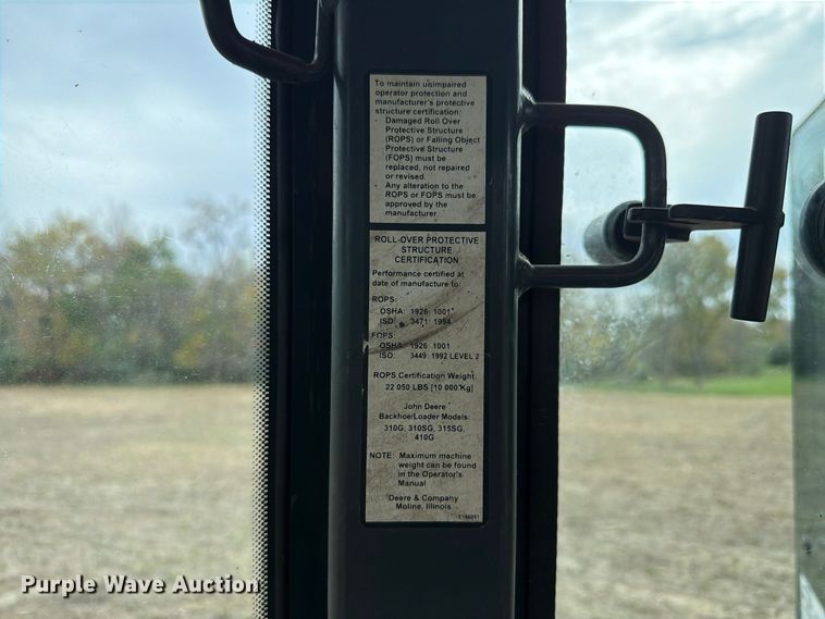 image for item FK4209 2006 John Deere 310G backhoe