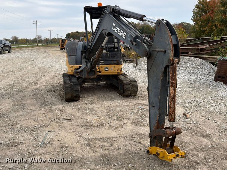 image for item FK4211 2015 John Deere 50G mini excavator