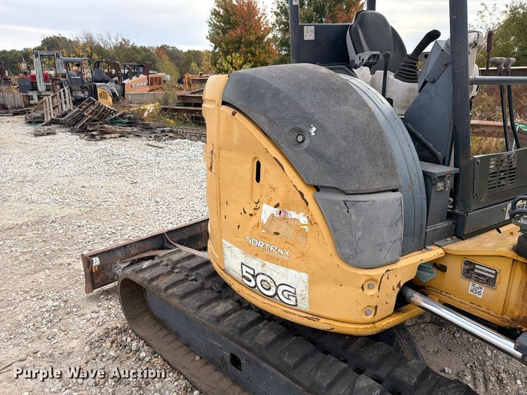 image for item FK4211 2015 John Deere 50G mini excavator