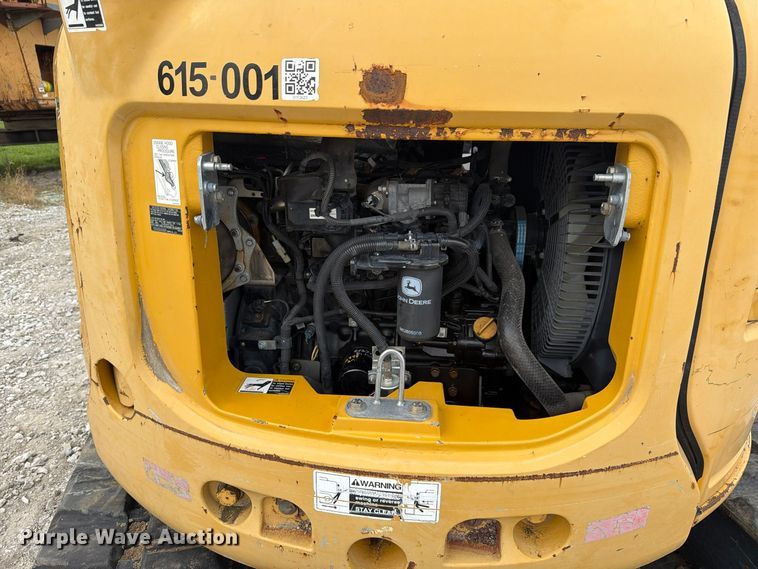 image for item FK4211 2015 John Deere 50G mini excavator
