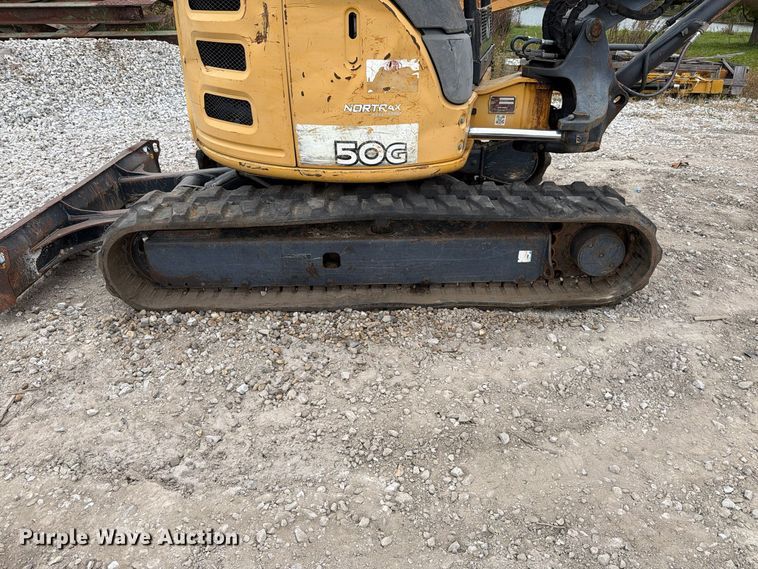 image for item FK4211 2015 John Deere 50G mini excavator