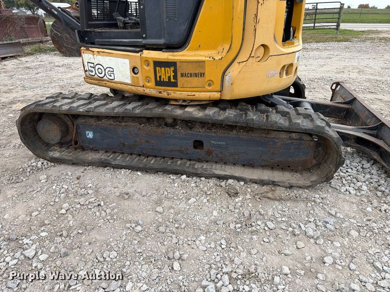 image for item FK4211 2015 John Deere 50G mini excavator