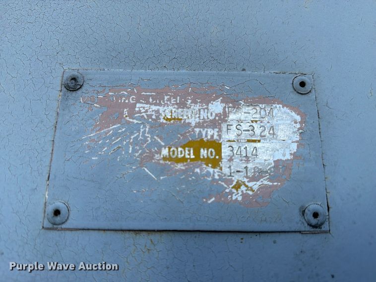 image for item FK4214 1987 Seco 3414 screen