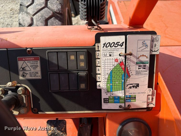 image for item FM6610 2007 JLG Skytrak 10054 telehandler