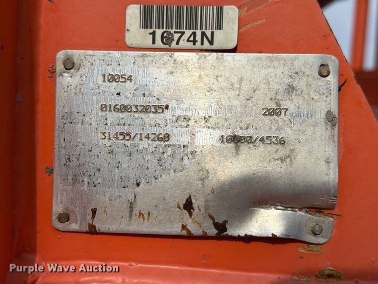 image for item FM6610 2007 JLG Skytrak 10054 telehandler