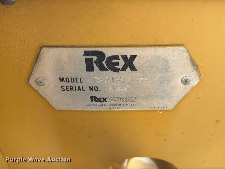 image for item FM6630 Rex HDS soil stabilizer / reclaimer