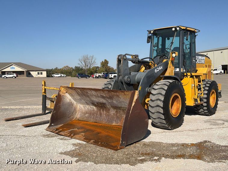 image for item FM6637 2015 John Deere 624K wheel loader