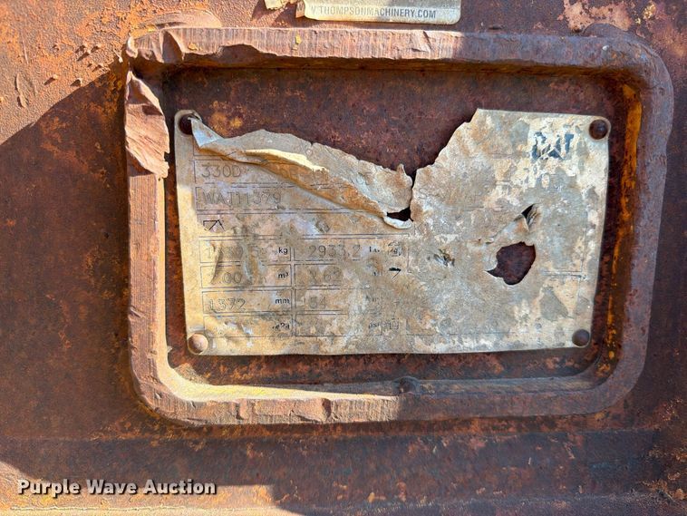 image for item FN5965 Caterpillar 330D excavator bucket